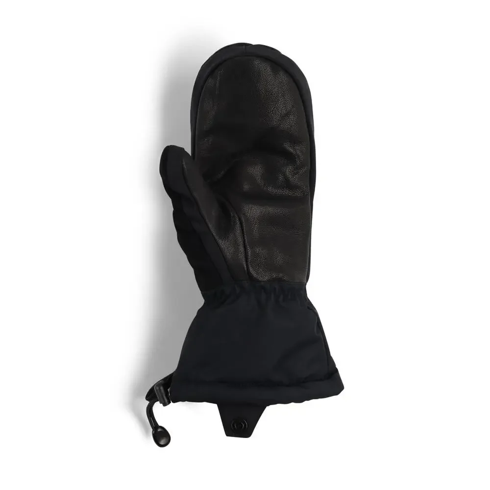 Obermeyer Regulator Mittens Gloves Womens S Black Fleece Lined Insulated UPS1186